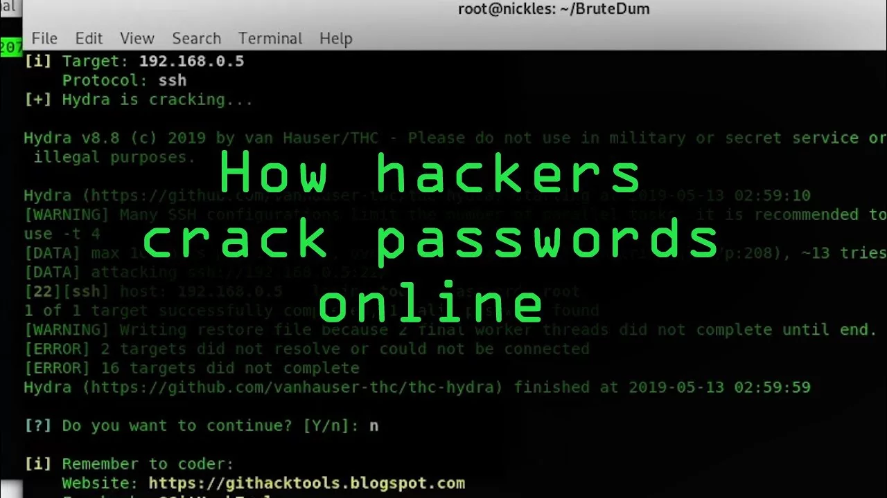 Password Security. What everyone with an online account needs.